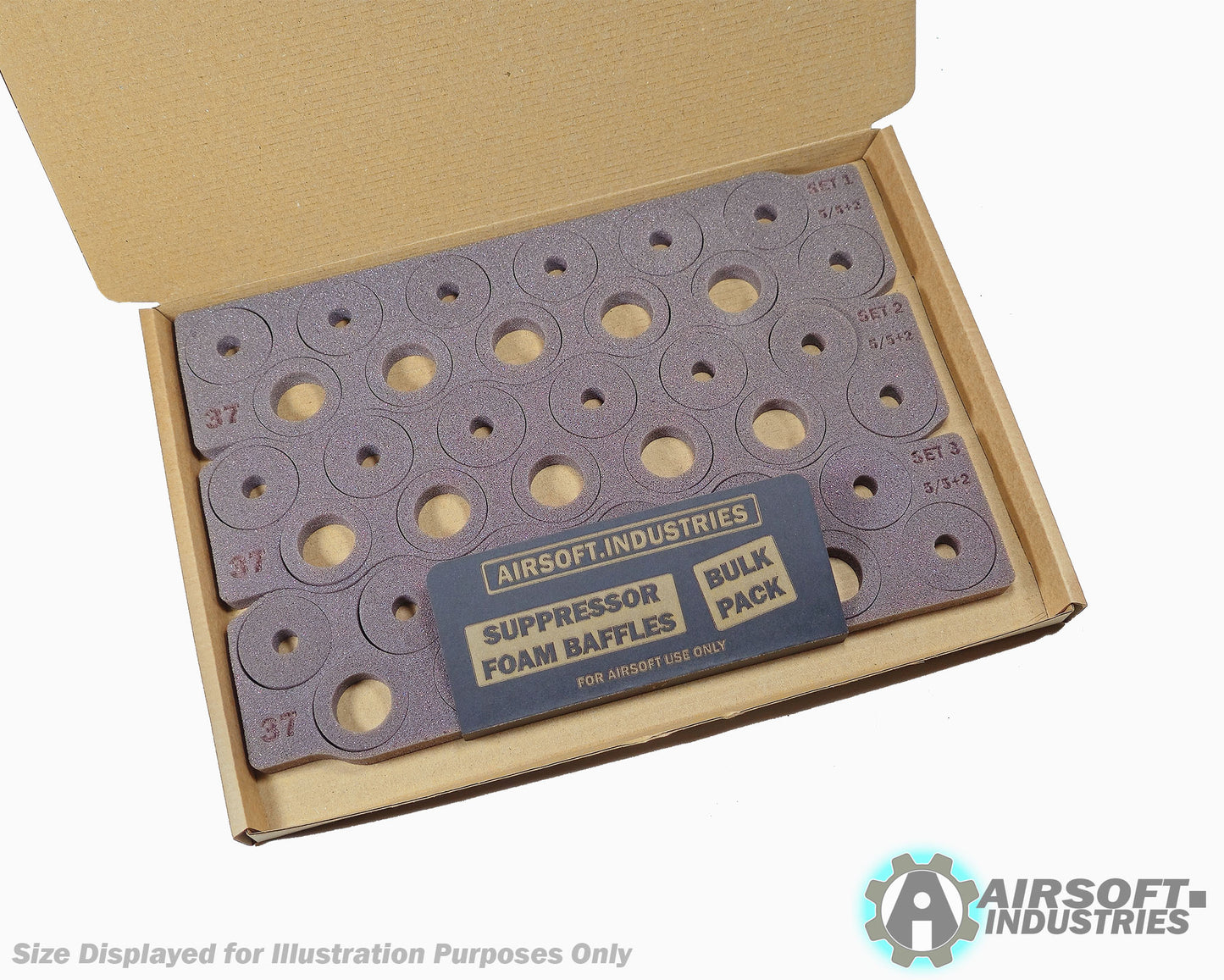 Suppressor Foam Baffles